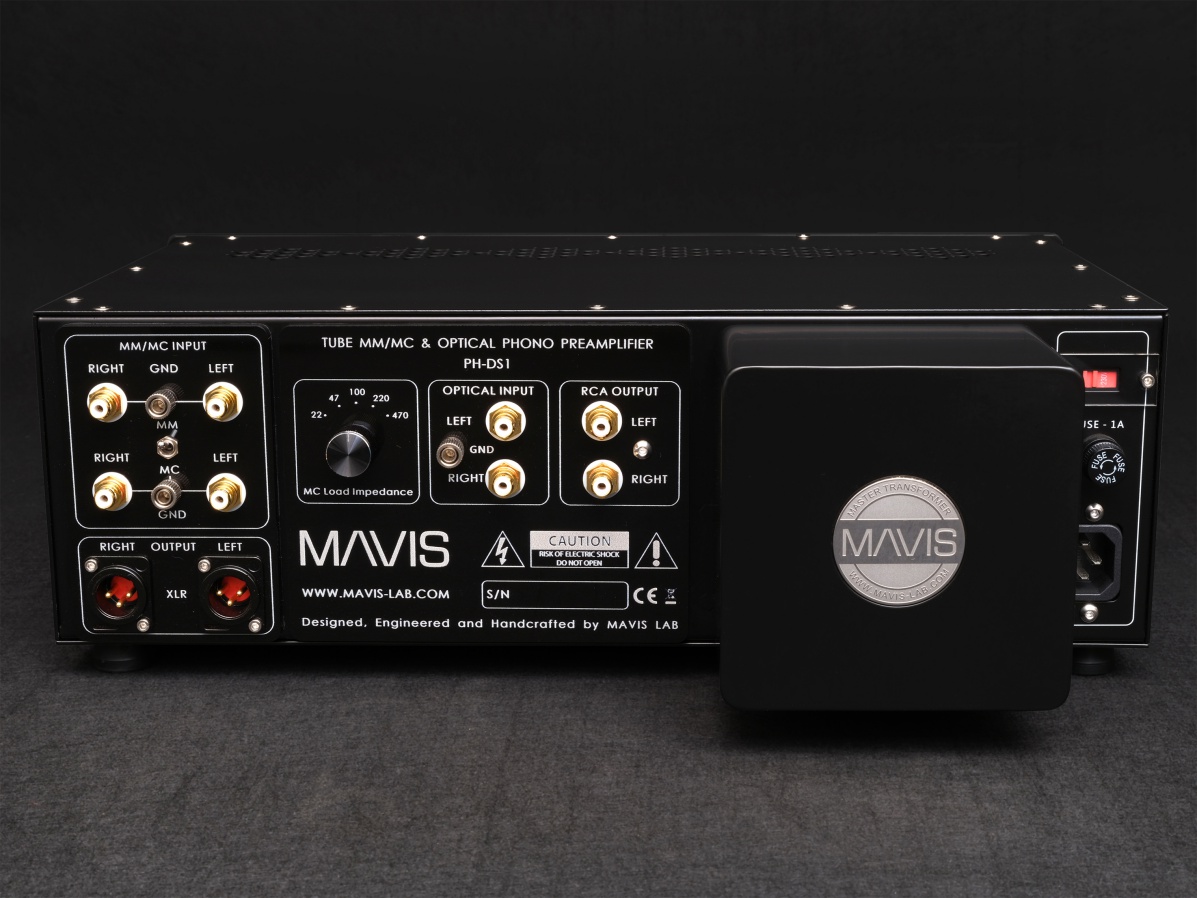 Mavis PH-DS1 Tube Optical MM MC Phono Preamp (2)